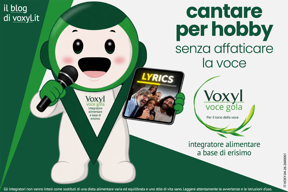 Cantare per hobby senza affaticare la voce