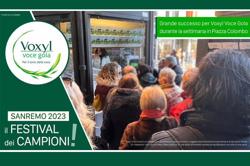 Voxyl a Sanremo 2023: il Festival dei campioni!