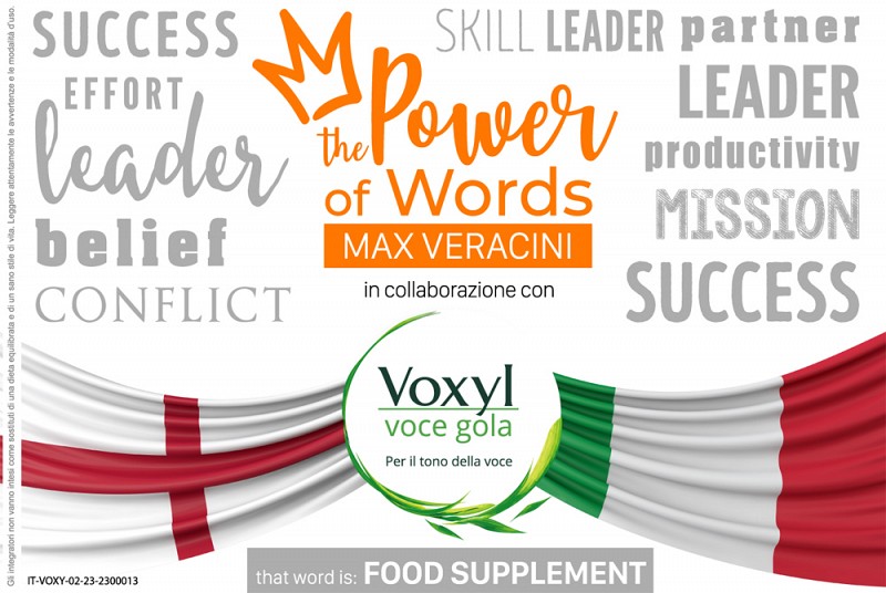 THE POWER OF WORDS con Max Veracini: FOOD SUPPLEMENT