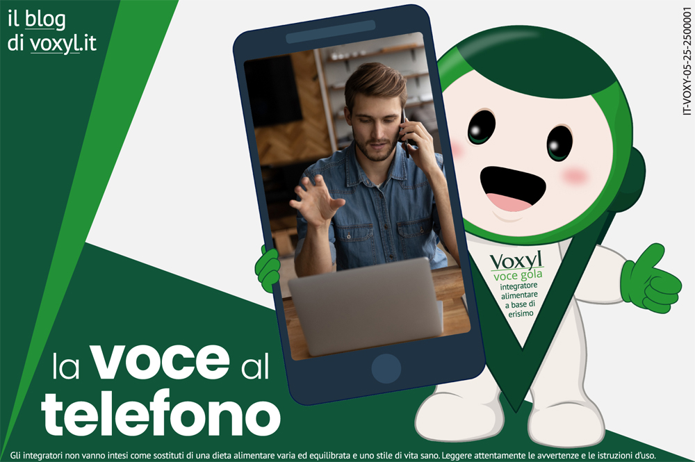 La voce al telefono