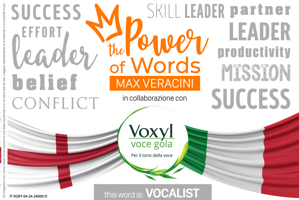 THE POWER OF WORDS con Max Veracini: VOCALIST