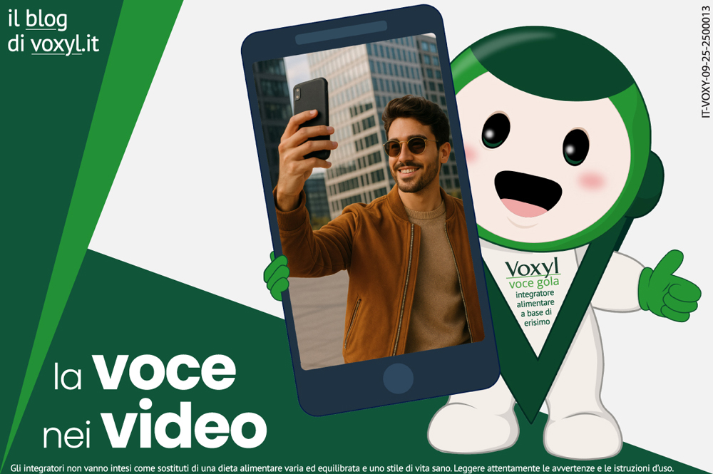 La voce nei video